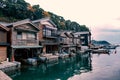 Ine-cho and Funaya Houses in Kyoto of Japan