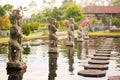 Water Palace of Tirta Gangga in East Bali, Karangasem, Indonesia Royalty Free Stock Photo