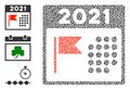 Inequal 2021 Holiday Calendar Icon Mosaic