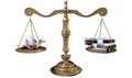 Inequality Scales Of Justice Income Gap Europe Royalty Free Stock Photo