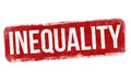 Inequality sign or stamp