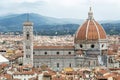 The infamous Duomo and Campanile in Florence, Italy.