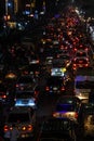 The infamous traffic of Dhaka city Royalty Free Stock Photo