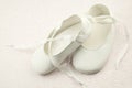 Infant Ballet Slippers Royalty Free Stock Photo