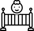 An icon baby crib furniture room care cot child