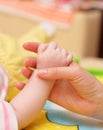 Infant hand Royalty Free Stock Photo