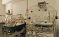 Infant incubator in hospital - Color image Royalty Free Stock Photo