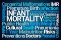 Infant Mortality Word Cloud