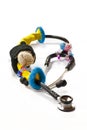 Infant Stethoscope Royalty Free Stock Photo