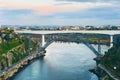 Infante bridge Douro river Porto Royalty Free Stock Photo