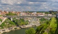 Infante D. Henrique Bridge in Porto Royalty Free Stock Photo