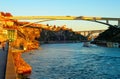 Infante Henrique bridge sunset Porto