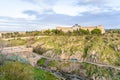 Infantry Academy Building In Toledo  Spain on Sunny Spring Day Royalty Free Stock Photo