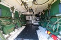 Infantry armored vehicle cabine