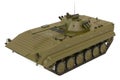 Infantry Fighting Vehicle, IFV. 3D rendering