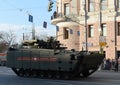 Infantry fighting vehicle Object 695 on a tracked platform Kurganets-25 Royalty Free Stock Photo