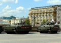 Infantry fighting vehicle Object 695 on a tracked platform Kurganets-25 Royalty Free Stock Photo