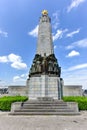 Infantry Memorial - Brussels, Belgium Royalty Free Stock Photo