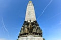 Infantry Memorial - Brussels, Belgium Royalty Free Stock Photo