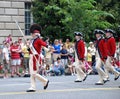 Infantry Old Guard Fife & Drum Corps. Royalty Free Stock Photo