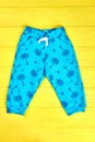 Infants casual patterned pants.