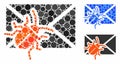 Infected mail Composition Icon of Spheric Items