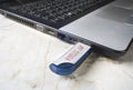 Infecting a laptop with a usb data stick