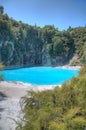 Inferno crater lake at Waimangu volcanic valley in New Zealand Royalty Free Stock Photo