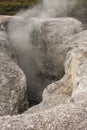 Inferno crater at Waiotapu Royalty Free Stock Photo