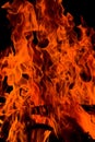 Inferno fire Royalty Free Stock Photo