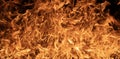 Inferno frame. Intense flames texture. Abstract fire background. Flames overlay. Hot inferno background. Dramatic fire texture Royalty Free Stock Photo