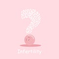 Infertility Concept Royalty Free Stock Photo