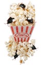 Infested popcorn Royalty Free Stock Photo