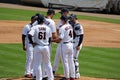Infield Meeting on the Mound