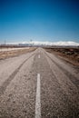 Infinit road in Turkish landscapes