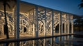 Infinite Design in Fractal Architecture with Repeating Patterns