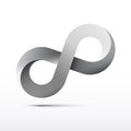 Infinite Design. Vector Endless Motion Icon.
