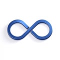 Infinite Loop Symbol. 3D Render Illustration Royalty Free Stock Photo