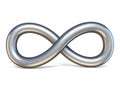 Infinite metal sign 3D