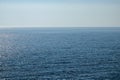 Infinite ocean. Horizon at endless sea Royalty Free Stock Photo