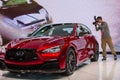 Infinite Q50 Eau Rouge concept car Royalty Free Stock Photo