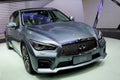 Infiniti Q50 on CDMS 2013 Royalty Free Stock Photo