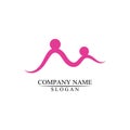 infinity Adoption and community care Logo template.