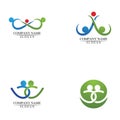 infinity Adoption and community care Logo template.