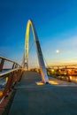 Infinity Bridge at night In Stockton-on-Tees