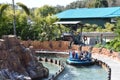 Infinity Falls ride at SeaWorld Orlando in Florida