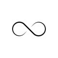 Infinity icon flat vector template design trendy Royalty Free Stock Photo
