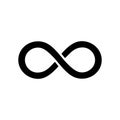 Infinity Icon. Vector
