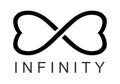 Infinity Icon on white. Vector Royalty Free Stock Photo