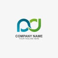 Infinity letter P & D logo icon, Initial Logo used for your Company